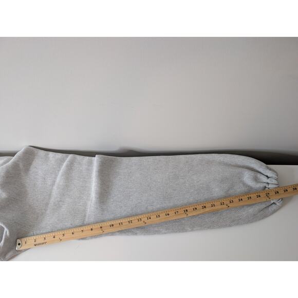 Vintage 70s Champion Reverse Weave Sweatpants Size XL Heather Gray Made In USA - Picture 11 of 12